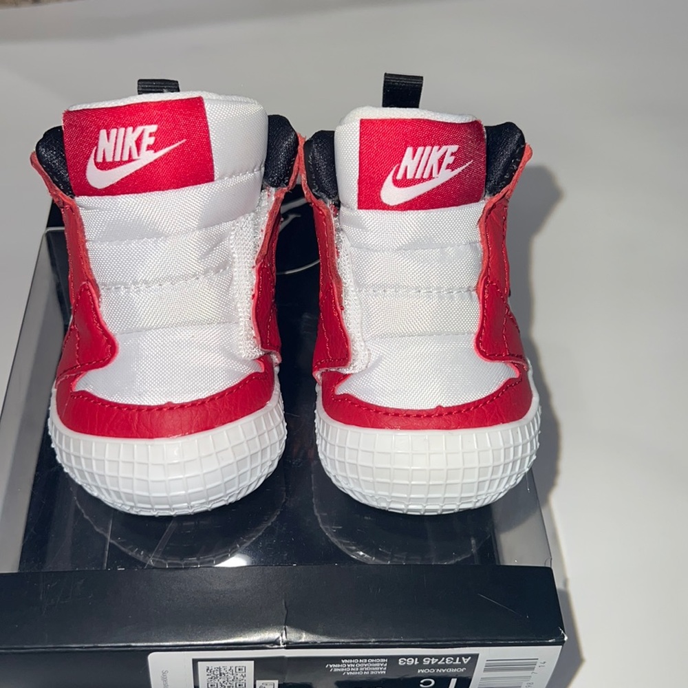 Jordan 1 crib bootie. Size 1c